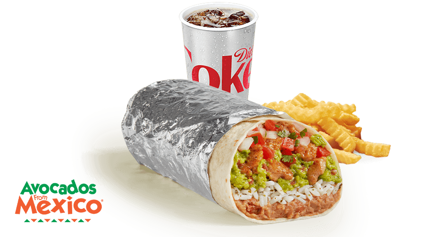 (#5) Epic Grilled Chicken Fresh Guacamole Burrito Meal